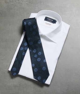 ブレゲ☆ネクタイ☆未使用　デッドストック☆アンドレクロードカノヴァ製☆ノベルティ Fossati ドットグレンチェック ネクタイ