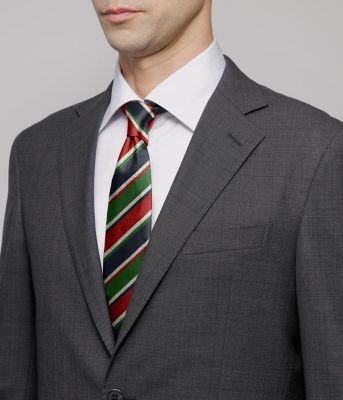 ハンプトンストライプ ネクタイ（202615908062