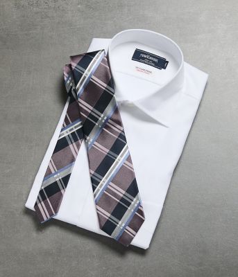 ＜NEWYORKER (Men)＞マルチカラーチェック　ネクタイ（２０２６１５９０８０６９）