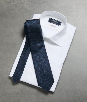 インディゴカラー ペイズリー ネクタイ（202615908074