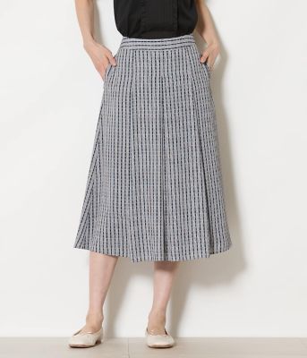 グリットプリント タックスカート（202651258133