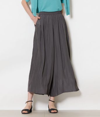 ＜NEWYORKER (Women)＞エアフローデシン　イージーガウチョパンツ（２０２６５１３３８１５２）