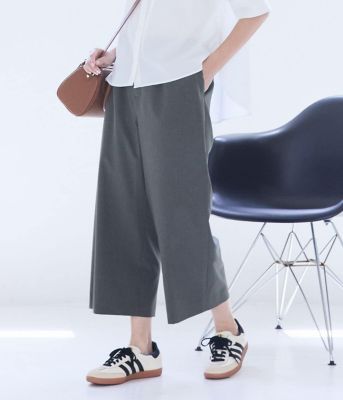 ★VENEX スタンダードドライ クロップドパンツ　レディース ワイドクロップドパンツ レディース 手洗い可能
