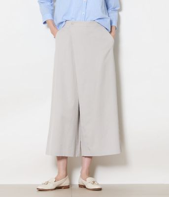 新品タグ付 セオリー ワイドパンツ クロップド丈 ガウチョ 通年 ホワイト メルカリ