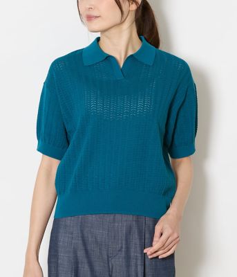 【路面店限定カラー】A.PRESSE 24SS 定番コットンニットポロ 路面店限定カラー】A.PRESSE 24SS 定番コットンニットポロ 路面店限定