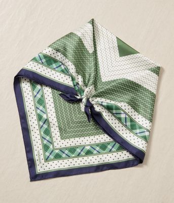 ＜NEWYORKER (Women)＞ドットスクエア　ミニスカーフ（２０２６５１９２８８２０）