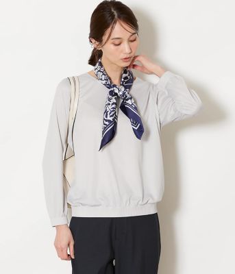 バイカラーフラワースカーフ（202651928821） | NEWYORKER