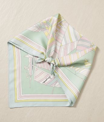 ＜NEWYORKER (Women)＞ＭＡＮＴＥＲＯ（マンテロ）　　ヨットボーダースカーフ（２０２６５１９２８８２８）