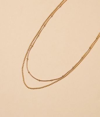 ＜NEWYORKER (Women)＞２連チェーンネックレス（２０２６５１９５８８１３）