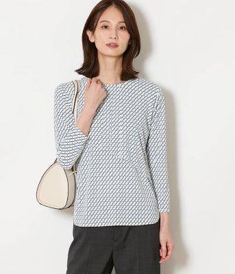 ＜NEWYORKER L PLUS (Women/大きいサイズ)＞【Ｌ】ポリエステル強撚スムース　ドレープブラウス（２０２６５９８２８７５０）