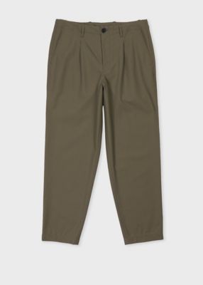 ＜Paul Smith (Men)＞ハイツイストコットン　ワイドトラウザーズ（１３２１０６３３００７４１Ｘ＿＿＿＿）