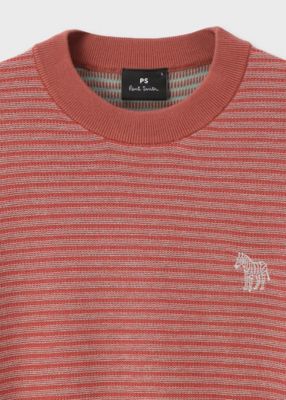 【Paul Smith】クルーネックカットソー テクニカルステッチ Zebra” クルーネックTシャツ（132404920XE