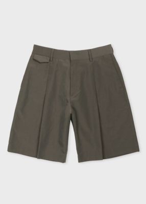 ＜Paul Smith (Men)＞ミックスナイロン　ワンタック　ショーツ（１３３１１１１２１Ｙ）