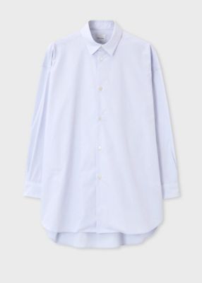 ＜Paul Smith (Men)＞ソリッドカラー　オーバーシルエットシャツ（１３３３００７２０００９０Ｙ＿＿＿＿）