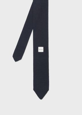 ソリッドカラー　ニットタイ（１４００９３ＫＮＩＴ）