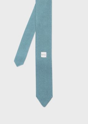 ソリッドカラー　ニットタイ（１４００９３ＫＮＩＴ）