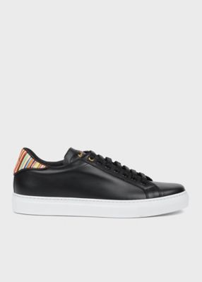 ＜Paul Smith (Men)＞”Ｂｅｃｋ”　レザースニーカー（１４０８０１ＢＥＣＫ）
