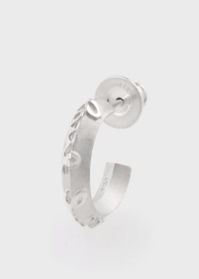 ”Ｃｒｏｐｐｅｄ　Ｌｏｇｏ”　シングルピアス（１４０９０２２７０）