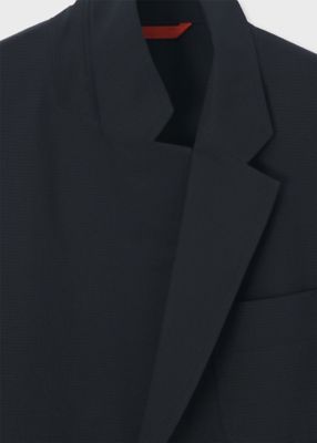 極美品✨　Paul Smith　コットンジャージ ジャケット コットンジャージ 2Bジャケット（ダークブルー） ｜ポール・スミス