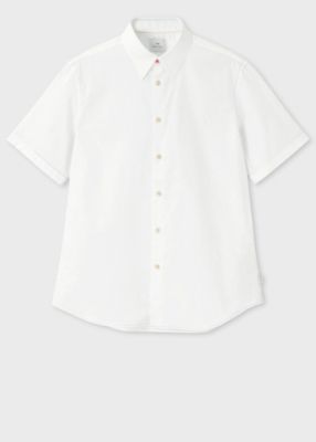 Paul Smith (Men)/ポール・スミス レインボーステッチ 半袖シャツ(1423007330619PN2__)