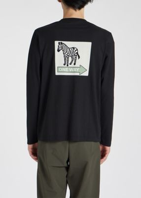 ”Ｚｅｂｒａ　ＯＮＥＷＡＹ”　プリント長袖Ｔシャツ（１４２５５５ＥＣ０１１ＲＬ）