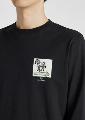 ”Ｚｅｂｒａ　ＯＮＥＷＡＹ”　プリント長袖Ｔシャツ（１４２５５５ＥＣ０１１ＲＬ）