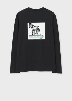 ”Ｚｅｂｒａ　ＯＮＥＷＡＹ”　プリント長袖Ｔシャツ（１４２５５５ＥＣ０１１ＲＬ）