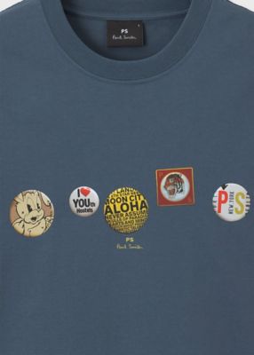 ”Ｂｕｔｔｏｎ　Ｂｕｄｇｅｓ”　Ｔシャツ（１４２５６６０１１Ｒ）