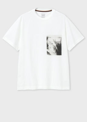 ＜Paul Smith (Men)＞”Ｔｒｏｍｐｅ　Ｌ’ｏｅｉｌ”　半袖Ｔシャツ（１４３５０１５１００９１９Ｔ＿＿＿＿）