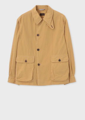Paul Smith】プリンテッドコットンチーター ブルゾン CAMEL