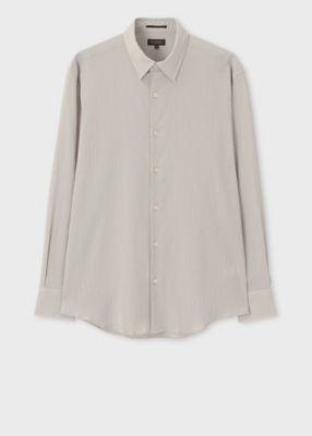 ＜Paul Smith (Men)＞コットンクレープ　シャツ（１４４３５７７２００３０９＿＿＿＿＿）