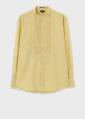 ＜Paul Smith (Men)＞ビブフロントバンドカラー　シャツ（１４４３６３７２００３２１＿＿＿＿＿）