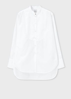 Paul Smith (Women)/ポール・スミス ウィメンズ　ピンドット　ビブヨーク　シャツ（１４５０１０ＳＨ１６３Ｂ）