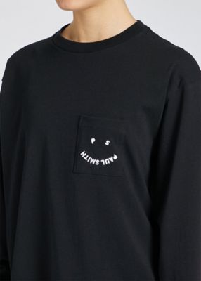 ウィメンズ　”Ｈａｐｐｙ”　ロングスリーブＴシャツ（１４５４０６２３４ＶＥ）