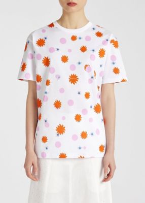 ウィメンズ　”Ｉｂｉｚａ　Ｓｕｎｆｌｏｗｅｒ”　半袖Ｔシャツ（１４５４５５２３２Ｖ）