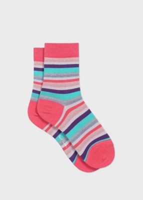 Paul Smith (Women)/ポール・スミス ウィメンズ ラメボーダー ソックス(145612CSW)