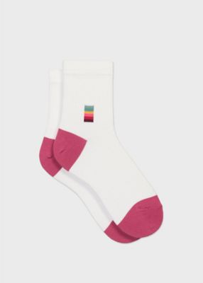 ＜Paul Smith (Women)＞ウィメンズ　スワール　ボックス　ソックス（１４５６１３８２００ＭＤＷ＿＿＿＿＿）