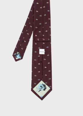 新品ポールスミス ネクタイ 【ジャガーラビットタイ】 Paul Smith（ポールスミス）の「ジャカードラビット タイ