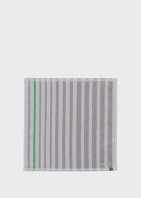 ＜Paul Smith (Men)＞コントラストカラーストライプ　ハンドタオル（１５０３７０ＨＡＮＤ）