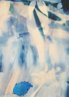 Painted Photograph” スカーフ
