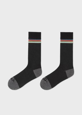 ”Ｓｉｇｎａｔｕｒｅ　Ｓｔｒｉｐｅ　ｌｉｎｅ”　ソックス（１５０６００ＤＲＯ）