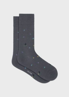 Paul Smith (Men)/ポール・スミス フローラル&ラビット ソックス(150613DR)