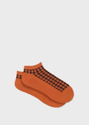 Paul Smith (Men)/ポール・スミス ハウンドトゥース ショート ソックス(150650SN)