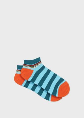 ”Ｂｏｌｄ　Ｓｔｒｉｐｅ”　ショートソックス（１５０６５１ＳＮ）