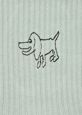 Ｄｒａｗｎ　ｂｙ　Ｐａｕｌ　”Ｄｏｇ”　リブソックス（１５０６５８ＭＤ２）