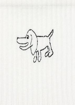 Ｄｒａｗｎ　ｂｙ　Ｐａｕｌ　”Ｄｏｇ”　リブソックス（１５０６５８ＭＤ２）