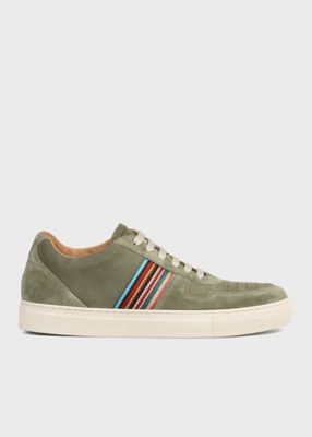 Paul Smith (Men)/ポール・スミス ”Signature Stripe” レザー スニーカー(150804FERM)