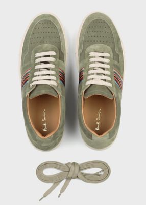”Ｓｉｇｎａｔｕｒｅ　Ｓｔｒｉｐｅ”　レザー　スニーカー（１５０８０４ＦＥＲＭ）