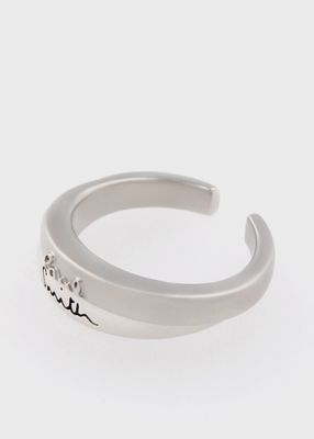 Paul Smith オープンバングル Raw Silver Contrast