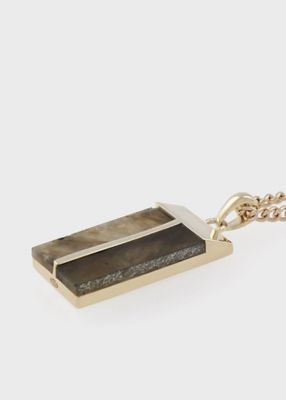 ”Ｌａｂｒａｄｏｒｉｔｅ”　ネックレス（１５０９１３２１０Ｌ）